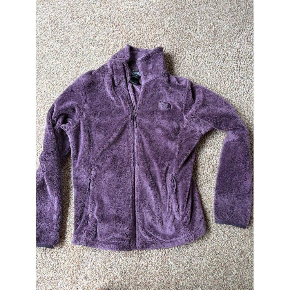 The North Face Osito Full Zip Fleece Jacket Purple Womens Medium